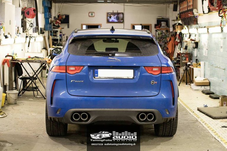 Tlmenie a odhlučnenie Jaguar F-Pace SVR